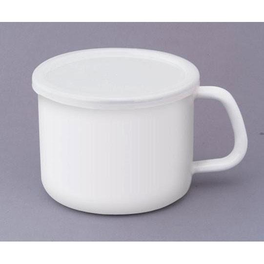 富士ホーロー コンテシリーズ 14cm ストックポット KE-14MP・LW