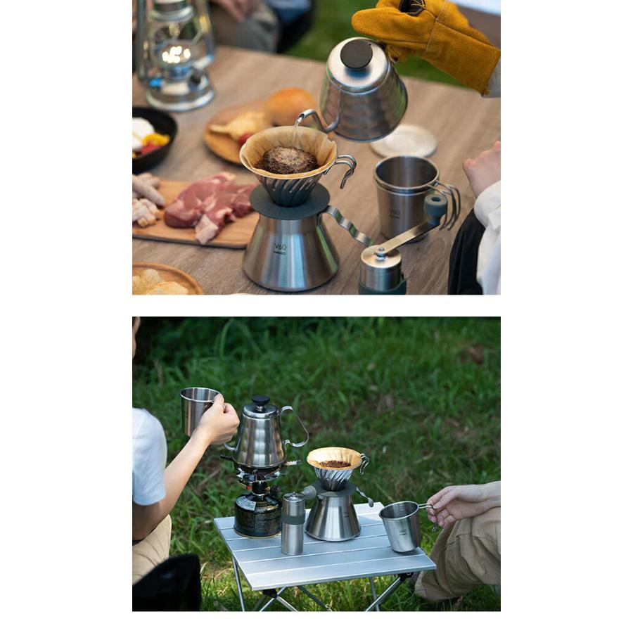 HARIO ハリオ V60 アウトドアコーヒーフルセット O-VOCF : グラスゴー