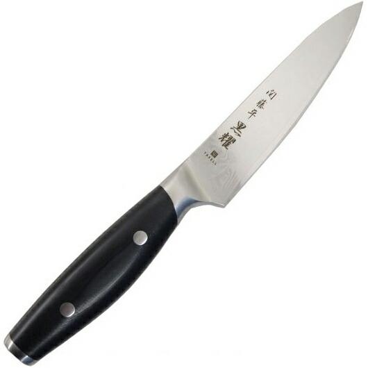 ヤクセル 関藤平 黒耀 ダマスカスペティナイフ 120mm 30248