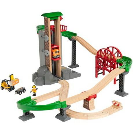 BRIO ブリオ レールウェイ BRIO WORLD ウェアハウスレールセット