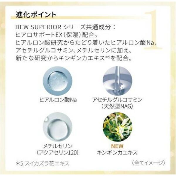 Kanebo カネボウ DEW SUPERIOR スペリア リペアエマルジョン