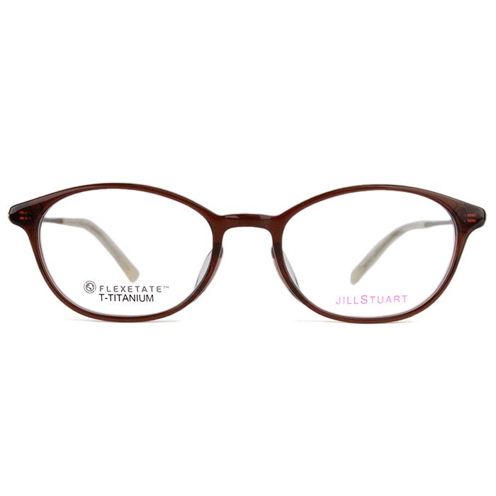 ジルスチュアート JILL STUART 05-0843 c.2 ブラウン 伊達 度付き レディース ボストン メガネ めがね 眼鏡 老眼鏡 新品 送料無料 49□18 js1
