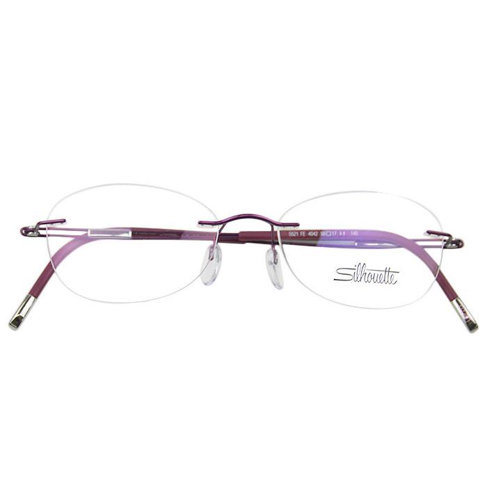 シルエット Silhouette 5521 4042 オーキッドピンク TNG チタンネクストジェネレーション FE ツーポイント オーストラリア製 メガネ めがね 眼鏡 新品 送料無料 シルエット