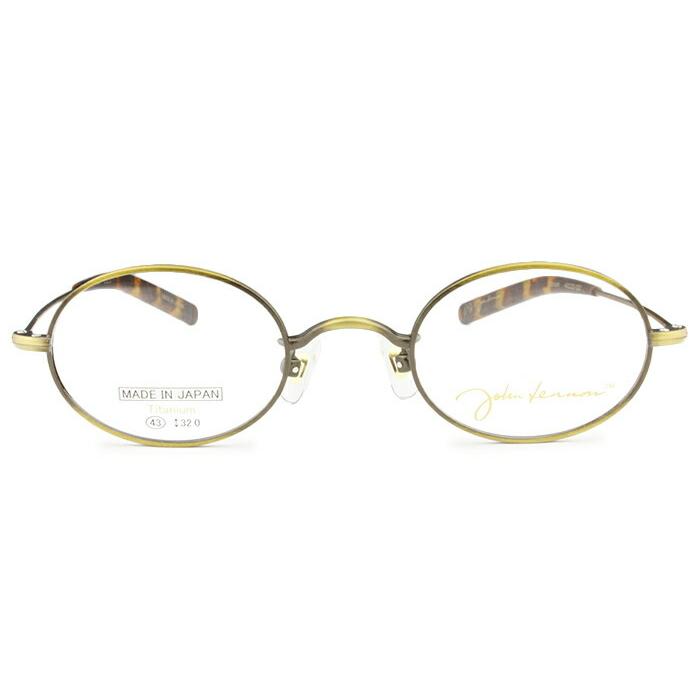 ジョンレノン John Lennon JL-A104 c.3 アンティークゴールド メガネ クラシカル レトロ 眼鏡 新品 伊達 老眼鏡 遠近