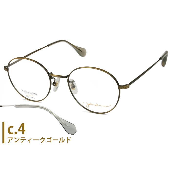ジョンレノン 新作メガネ JL-G102 C-2 丸めがね 日本製 チタン | www