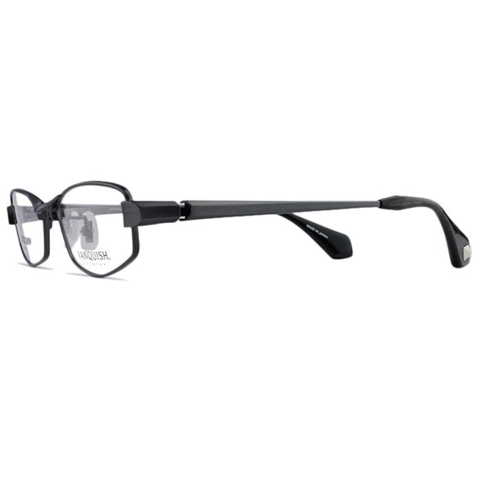 現品限り一斉値下げ！ ヴァンキッシュ バンキッシュ VANQUISH VQ-1006 c.4 ガンメタル 日本製 メンズ 紳士 伊達 度付き 老眼鏡 チタン メガネ めがね 眼鏡 新品 送料無料 54□16