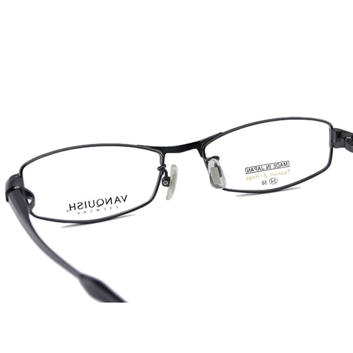 ウルトラ！ ヴァンキッシュ バンキッシュ VANQUISH VQ-1006 c.4 ガンメタル 日本製 メンズ 紳士 伊達 度付き 老眼鏡 チタン メガネ めがね 眼鏡 新品 送料無料 54□16 【1998851528】(10010円)