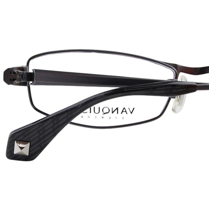 ウルトラ！ ヴァンキッシュ バンキッシュ VANQUISH VQ-1006 c.4 ガンメタル 日本製 メンズ 紳士 伊達 度付き 老眼鏡 チタン メガネ めがね 眼鏡 新品 送料無料 54□16 【1998851528】(10010円)