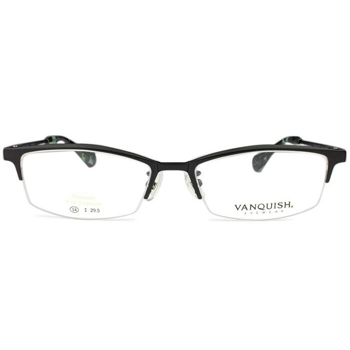 バンキッシュ ヴァンキッシュ VANQUISH vq-1080 c.3 マットブラック/シルバー メガネ 眼鏡 新品 送料無料 vq2 :vq -1080-c3-vq2:メガネのアイカフェ - 通販 - Yahoo!ショッピング