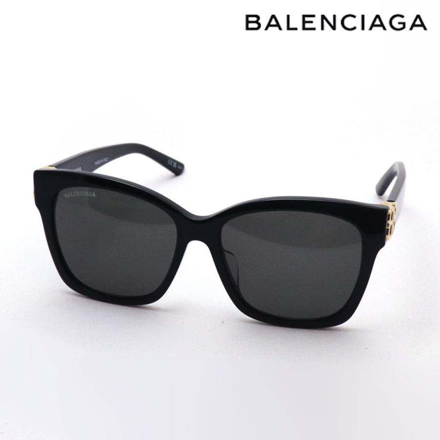 バレンシアガ サングラス BALENCIAGA BB0102SA 001 ウェリントン 
