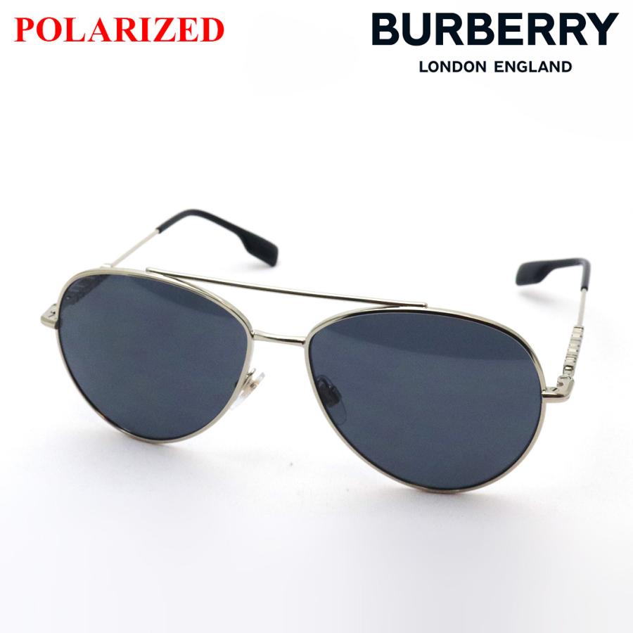 BURBERRY バーバリー 偏光サングラス BE3147 110981 58 ティアドロップ メタル ゴールド系 【CA5】 : グラス ...