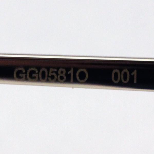 グッチ メガネ プレミア生産終了モデル GUCCI GG0581O 001 ラウンドの画像