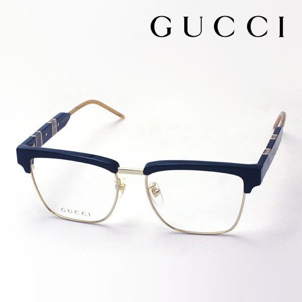 グッチ メガネ GUCCI GG0605O 001 ブロー｜glassmania