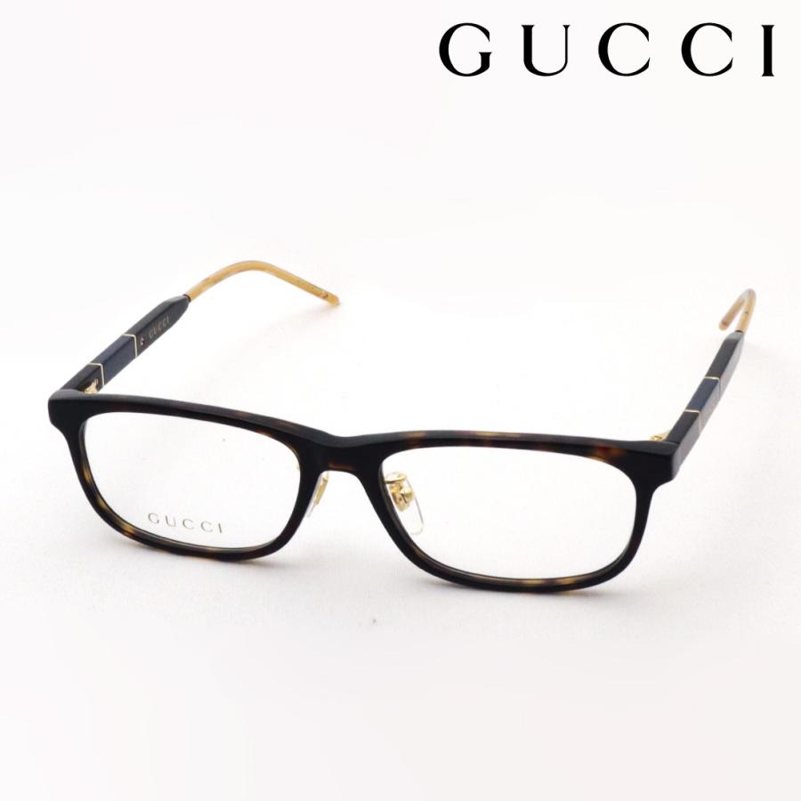GUCCI グッチ GG0858OJ サイドロゴ入り スクエア型 眼鏡/メガネ GUCCI（グッチ） メガネ おすすめ価格 GUCCI GG0858OJ 001 スクエア