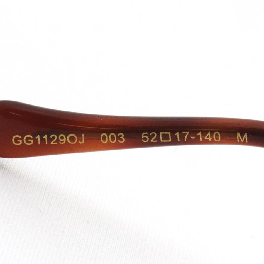 グッチ メガネ GUCCI GG1129OJ 003 52 スクエアの画像