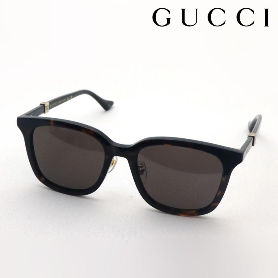 【☆新品！未使用】GUCCI グッチ スクエア型サングラス ブラック 希少カラー スクエア サングラス ・ブラック | GUCCI公式