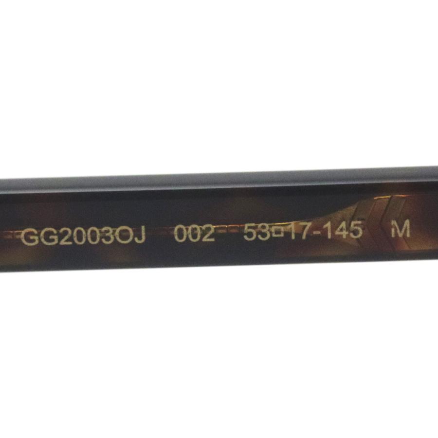 GUCCI（グッチ） メガネ NewModel GUCCI GG2003OJ 002 53 ジャパン