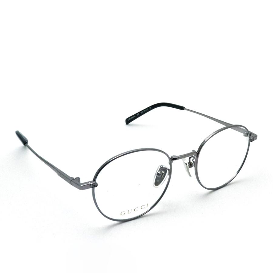 グッチ メガネ NewModel GUCCI GG2004OA 003 50 アジアンモデル ラウンド シルバー系_2