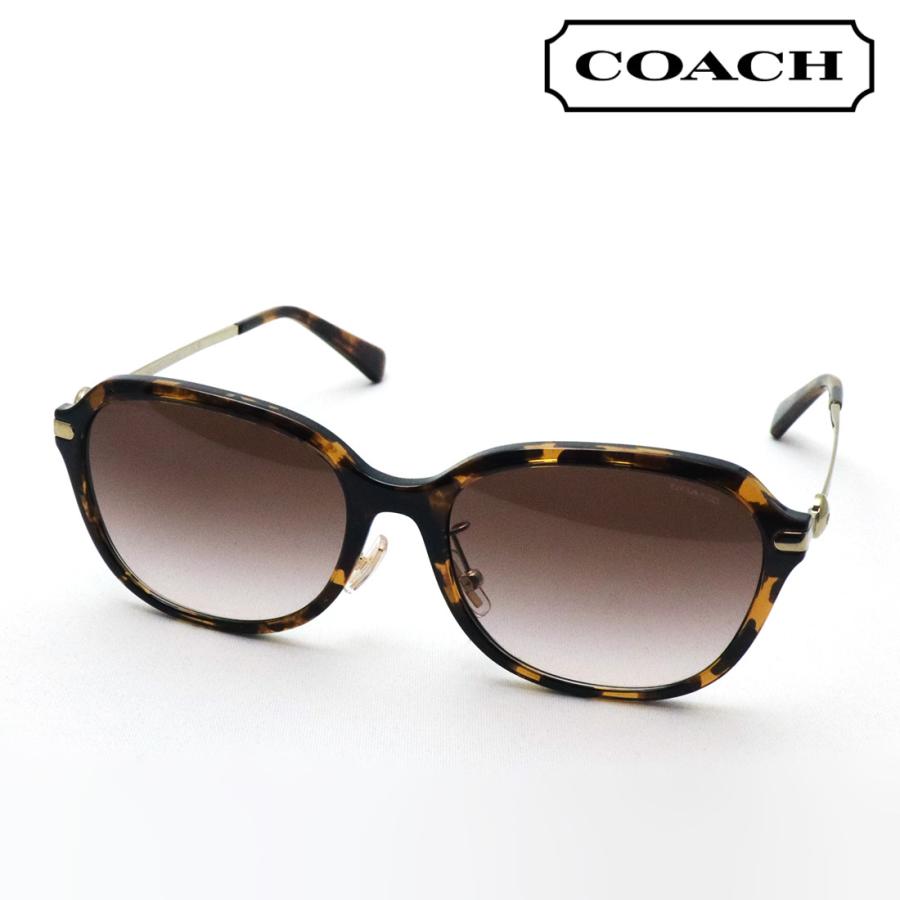 COACH（コーチ） サングラス COACH HC8332D 512013 スクエア トータス