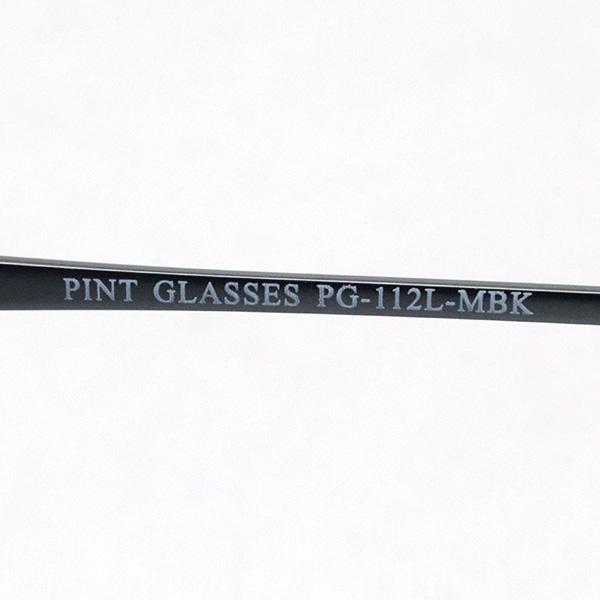ピントグラス PINT GLASSES PG-112L-MBK リーディンググラス 軽度 