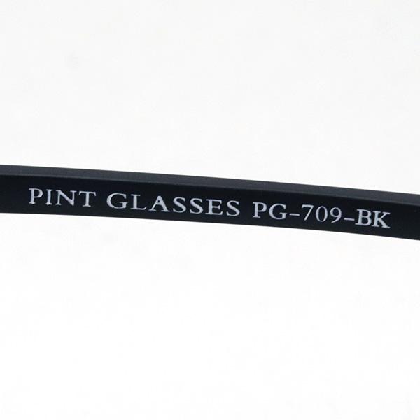 ピントグラス PINT GLASSES PG-709-BK リーディンググラス 中度レンズ