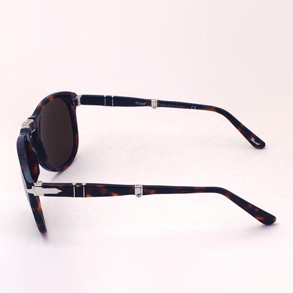 ペルソール 偏光サングラス PERSOL PO0714 2457 ティアドロップ フォールディング 折りたたみ｜glassmania｜05