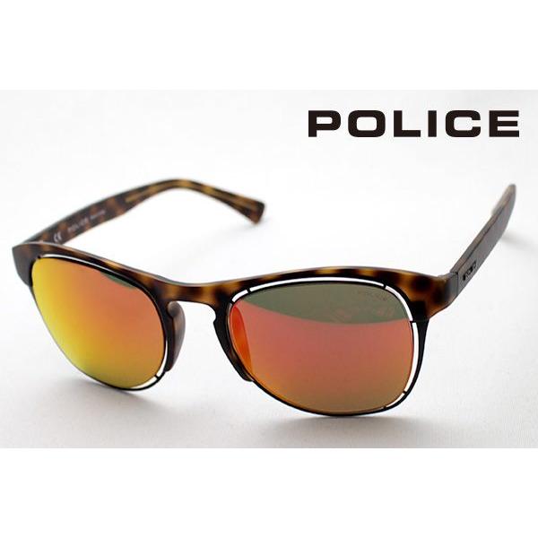 ポリス サングラス SALE特価 POLICE S1954M 738R ティアドロップ ミラーレンズ