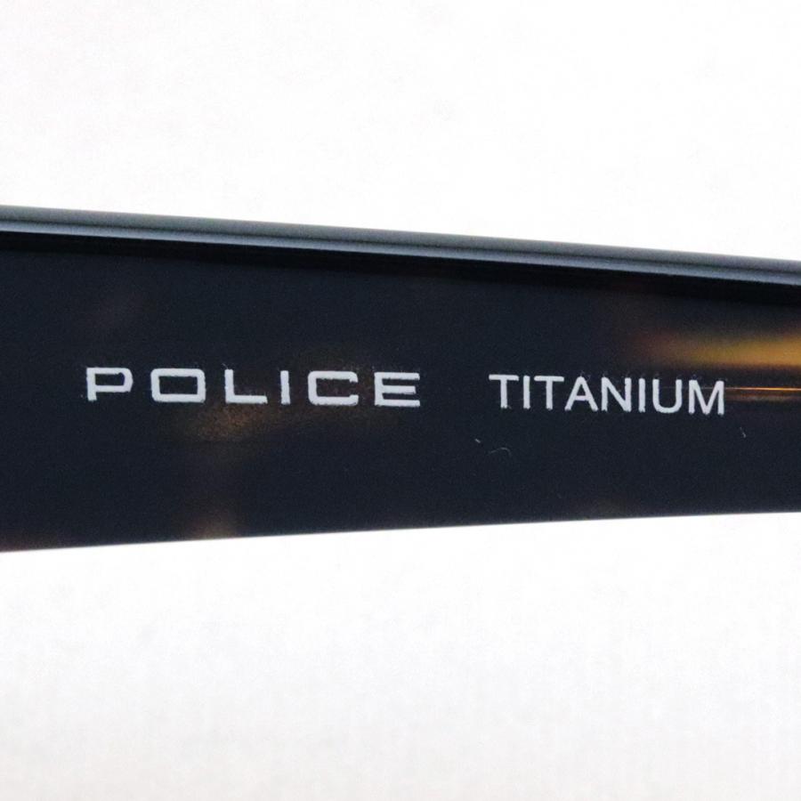 ポリス サングラス 復刻別注モデル POLICE SPLC60J 0300 スクエア DRIVERの画像