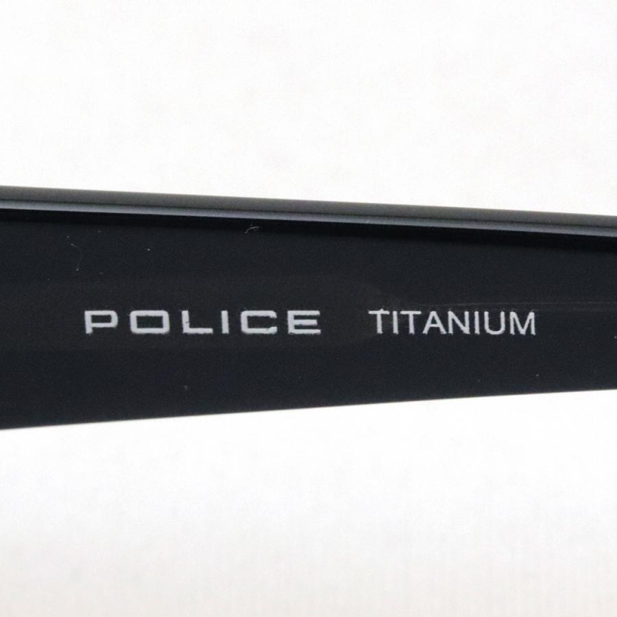 ポリス 偏光サングラス 復刻別注モデル POLICE SPLC60J 530P スクエア DRIVER｜glassmania｜09