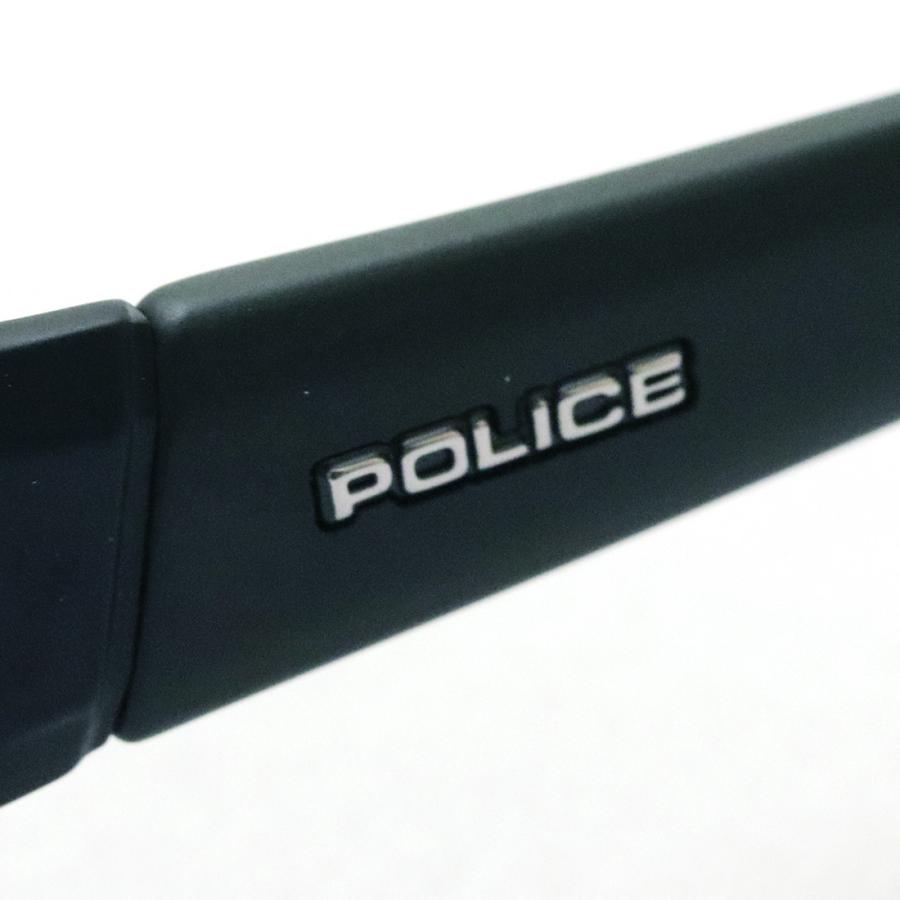 ポリス 偏光サングラス 復刻別注モデル POLICE SPLC60J 531P スクエア DRIVERの画像