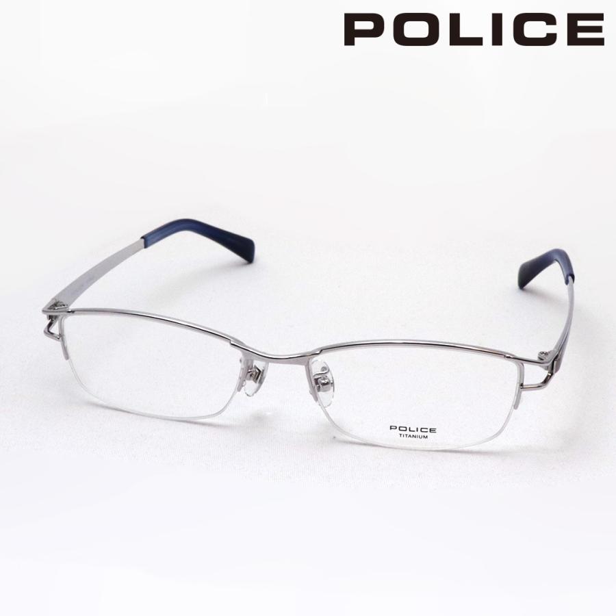 POLICE（ポリス） メガネ POLICE VPL174J S15X TITANIUM チタニウム