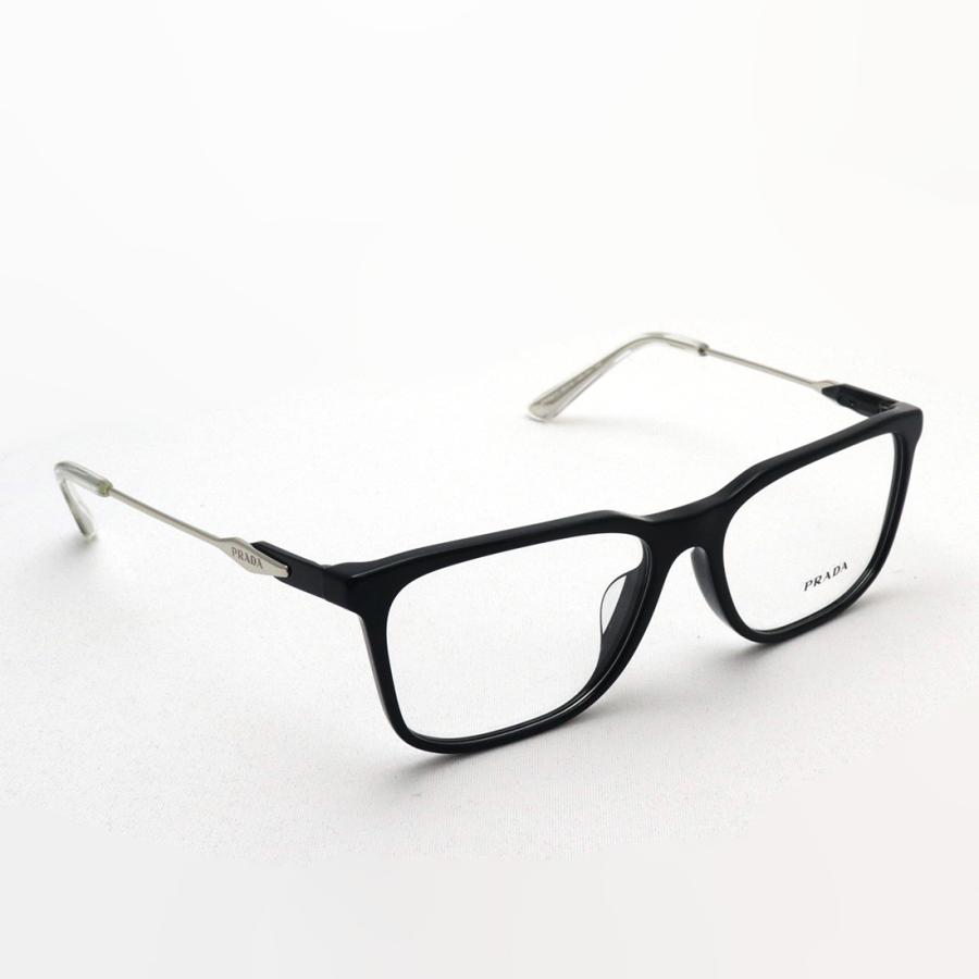 PRADA プラダ メガネ PR05ZVF 1AB1O1 スクエア : グラスマニア