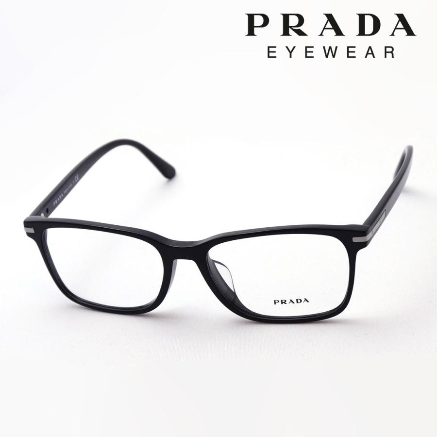 PRADA プラダ メガネ PR14WVF 1AB1O1 スクエア : グラスマニア Tokyo 