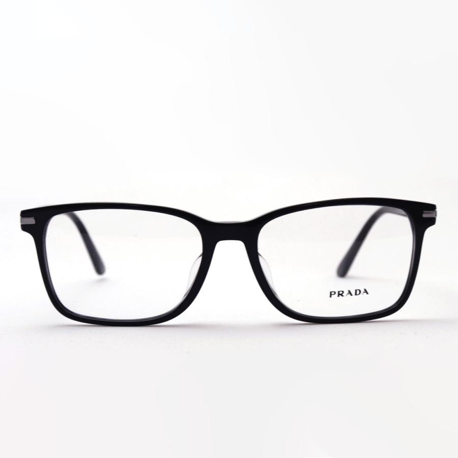 PRADA プラダ メガネ PR14WVF 1AB1O1 スクエア : グラスマニア
