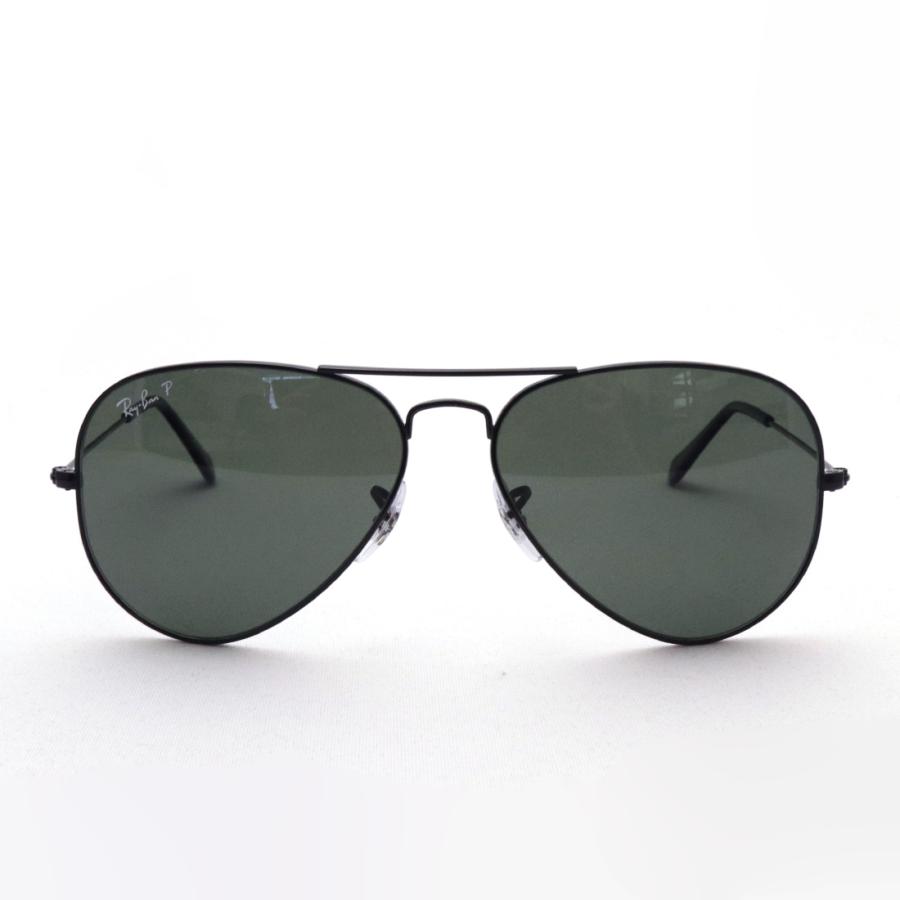 レイバン 偏光サングラス Ray-Ban RB3025 00258 ティアドロップ 純正度付きレンズ可｜glassmania｜04