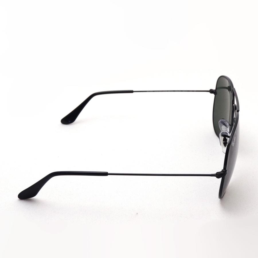 レイバン 偏光サングラス Ray-Ban RB3025 00258 ティアドロップ 純正度付きレンズ可｜glassmania｜06