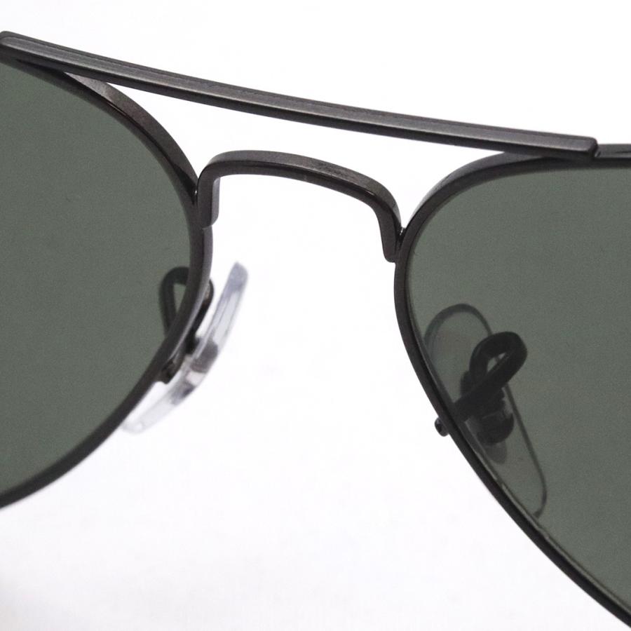 レイバン 偏光サングラス Ray-Ban RB3025 00258 ティアドロップ 純正度付きレンズ可｜glassmania｜10