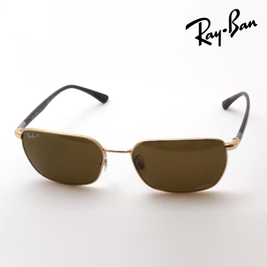 【美品】Ray-Ban レイバン RB3684CH 偏光サングラス Ray-Ban（レイバン） 偏光サングラス Ray-Ban RB3684CH 001AN スクエア