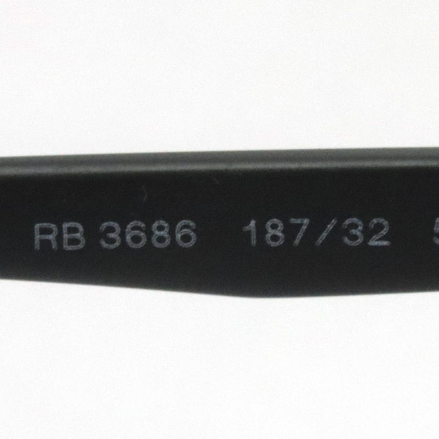 レイバン サングラス Ray-Ban RB3686 18732 スクエア 純正度付きレンズ可｜glassmania｜08