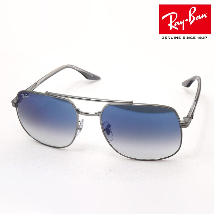 Ray-Banサングラス Ray-Ban RB3699 M (56 - 18) with Blue lenses and Silver frame