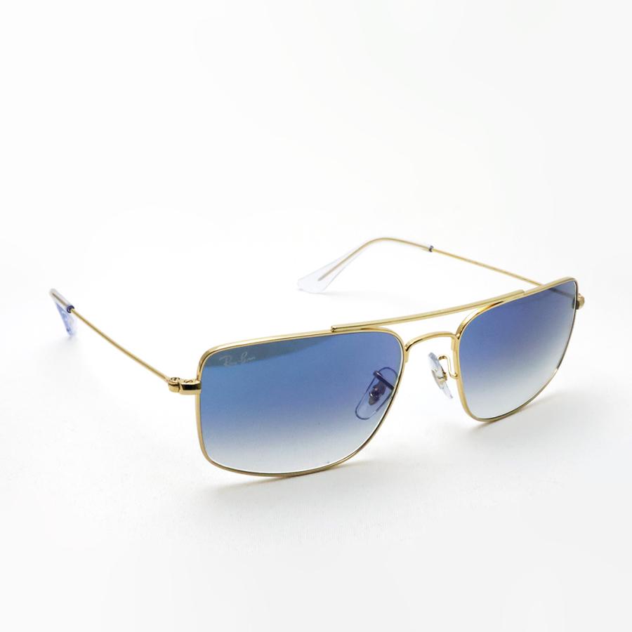 レイバン サングラス NewModel Ray-Ban RB3779 0013F 56 59 Explorer 3 スクエア ゴールド系 純正度付きレンズ可の画像
