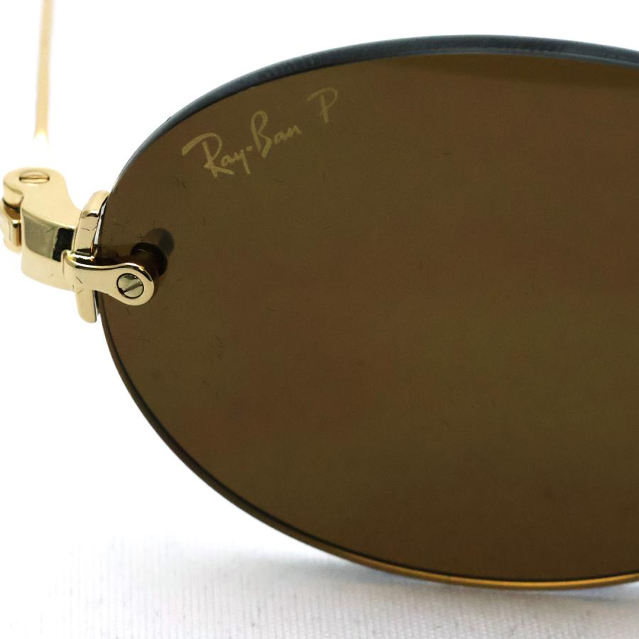 Ray-Ban W3229 オーバル サングラス Y2K ブラウン ケース付 Ray-Ban（レイバン） 偏光サングラス NewModel Ray-Ban RB3929 00183