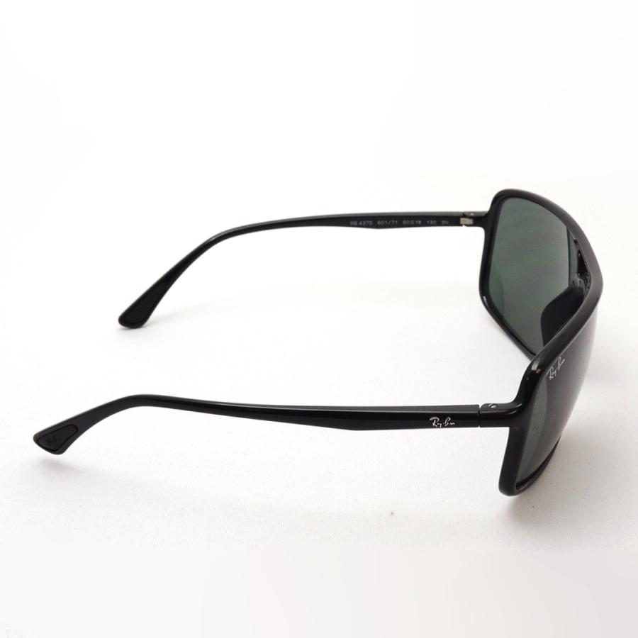 Ray-Ban ブラック サングラス スクエア型 Ray-Ban（レイバン） サングラス Ray-Ban RB4375 60171 スクエア 純正