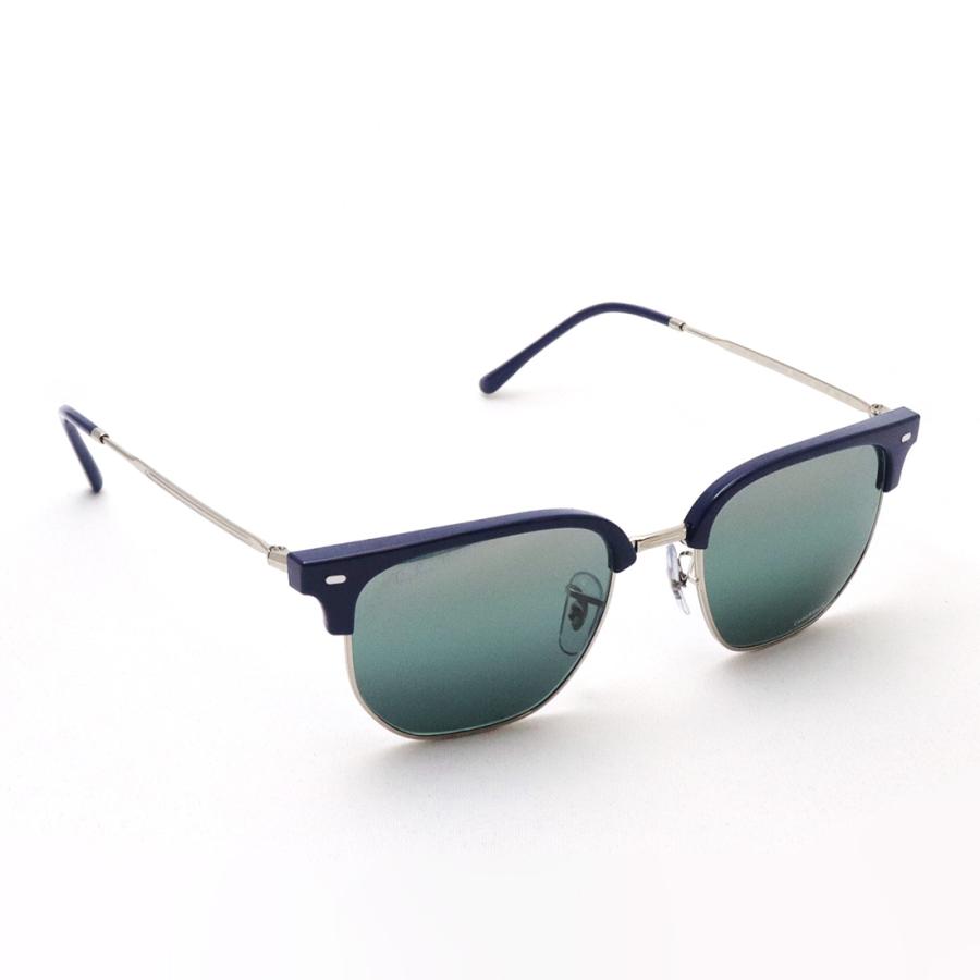 レイバン 偏光サングラス Ray-Ban ニュークラブマスター RB4416 6656G6 RB4416F 6656G6 ブロー 純正度付きレンズ可｜glassmania｜03