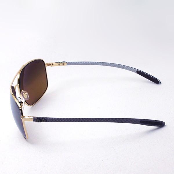 レイバン 偏光サングラス プレミア生産終了モデル Ray-Ban RB8322CH 001A3 スクエアの画像