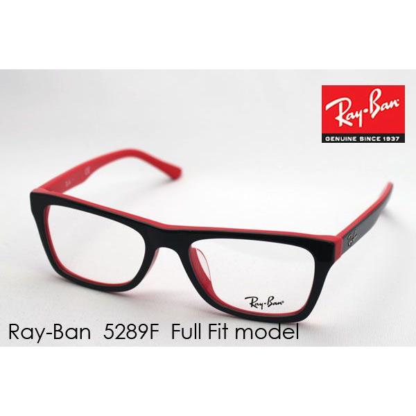 レイバン メガネ プレミア生産終了モデル Ray-Ban 伊達メガネ RX5289F 5180 ウェリントン｜glassmania