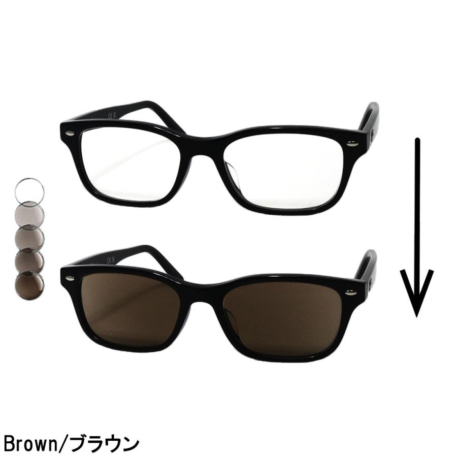 Ray-Ban（レイバン） メガネ フレーム 調光 レンズセット 色が変わる