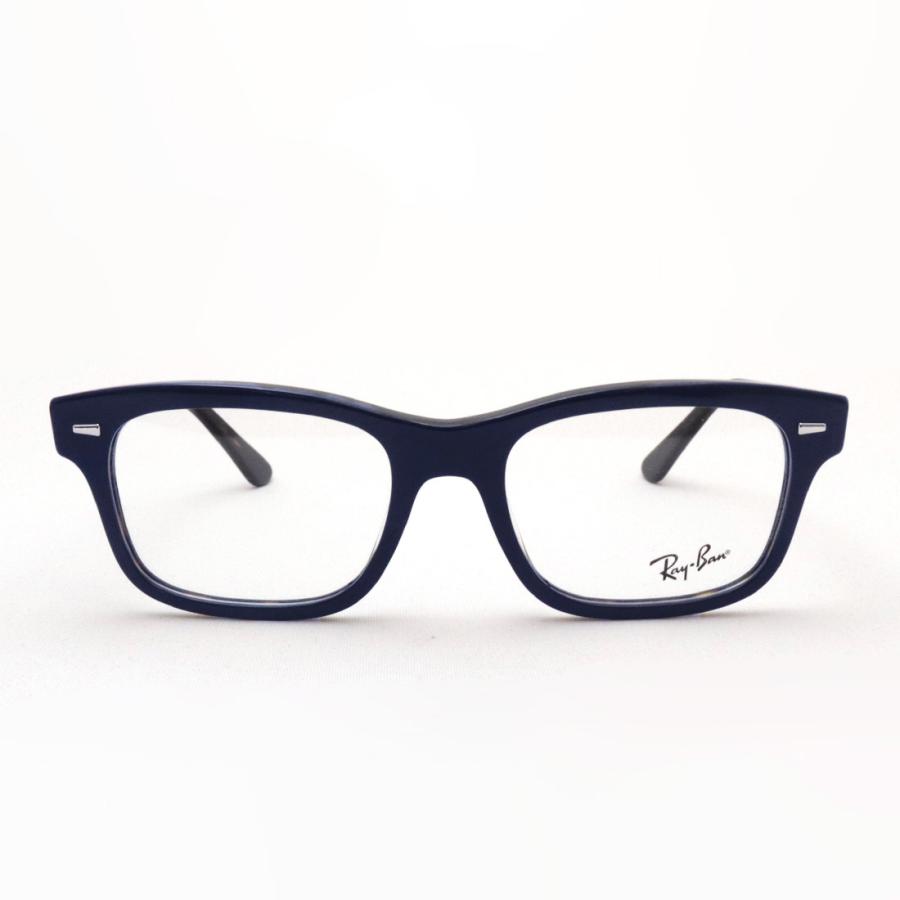 【美品】Ray Ban レイバン　BURBANK 伊達メガネRB5383F Ray-Ban（レイバン） メガネ 伊達メガネ RX5383F 8283 スクエア
