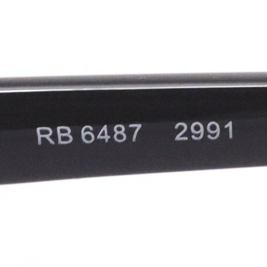 Ray-Ban（レイバン） メガネ 伊達メガネ RX6487 2991 ハーフリム : グラスマニア Tokyo Aoyama - 通販 ...