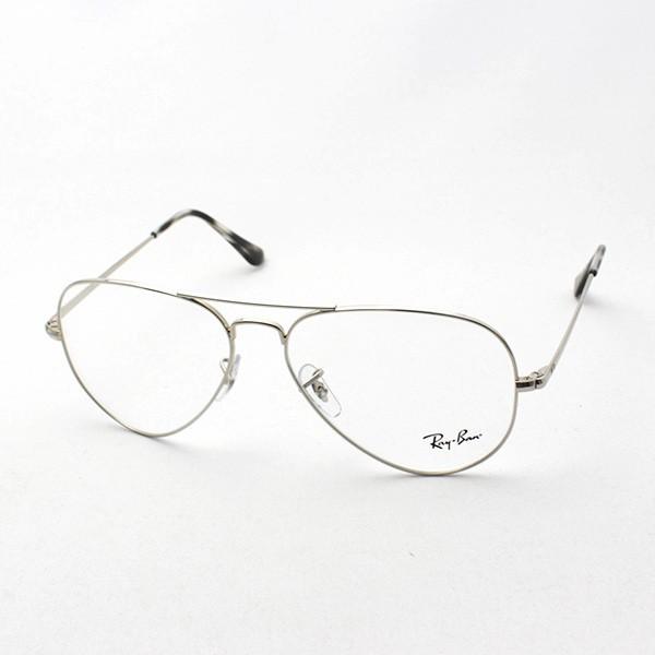 レイバン メガネ Ray-Ban 伊達メガネ アビエーター RX6489 2501 ティアドロップの画像